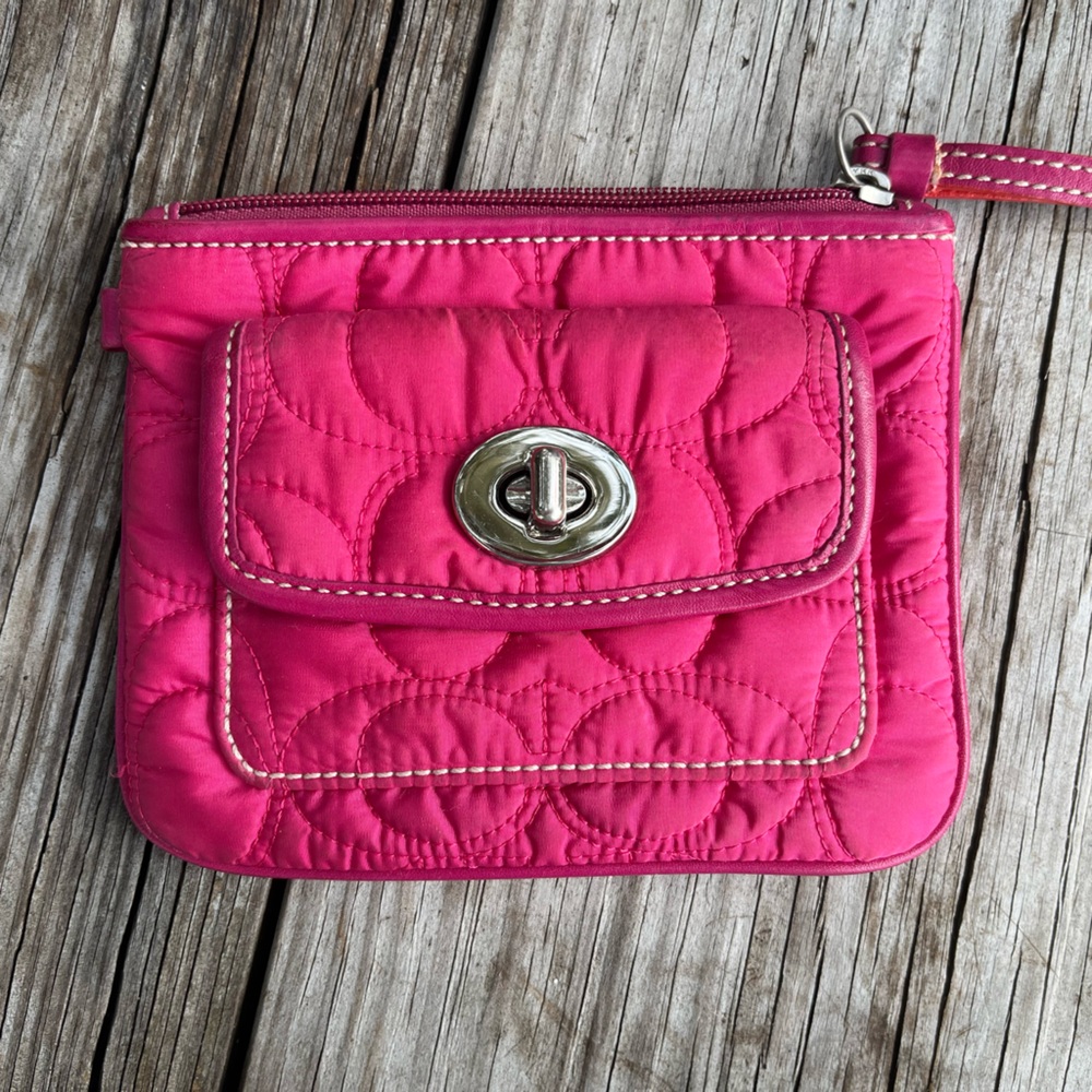 Coach Coin purse pink